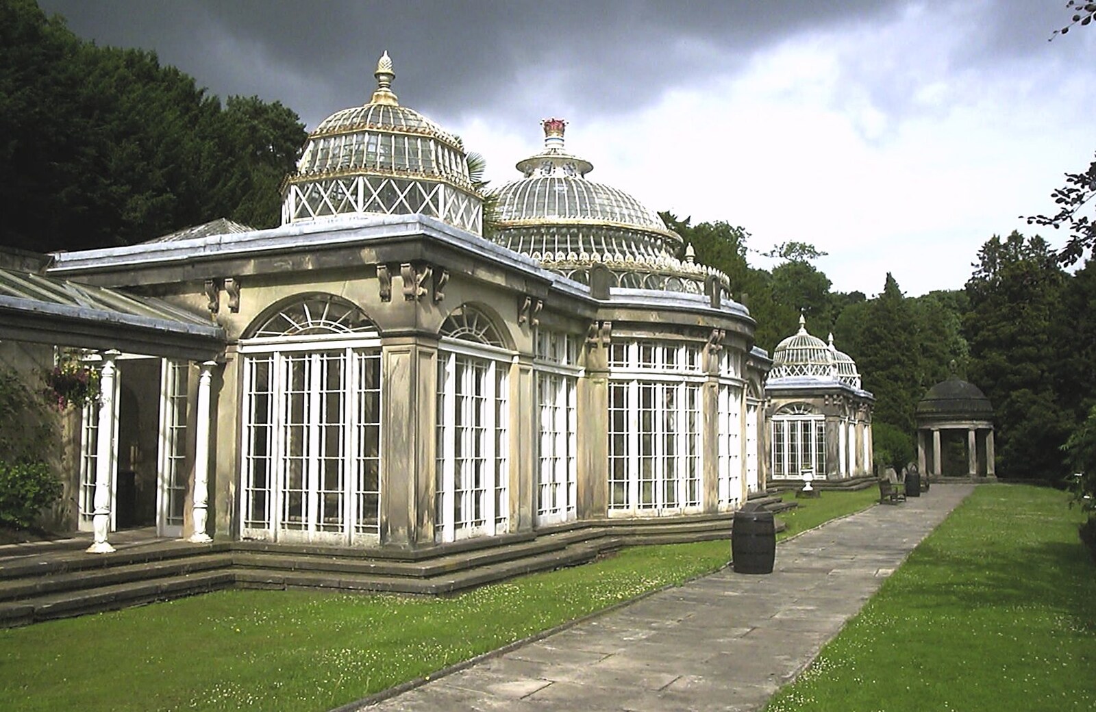 The orangery; a bit more derelict these days from A Trip to Alton Towers, Staffordshire - 19th June 2004