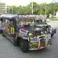 A brightly-painted Jeepney, A Postcard From Manila: a Working Trip, Philippines - 9th July 2004