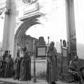 A collection of statues on a street corner, A Postcard From Manila: a Working Trip, Philippines - 9th July 2004