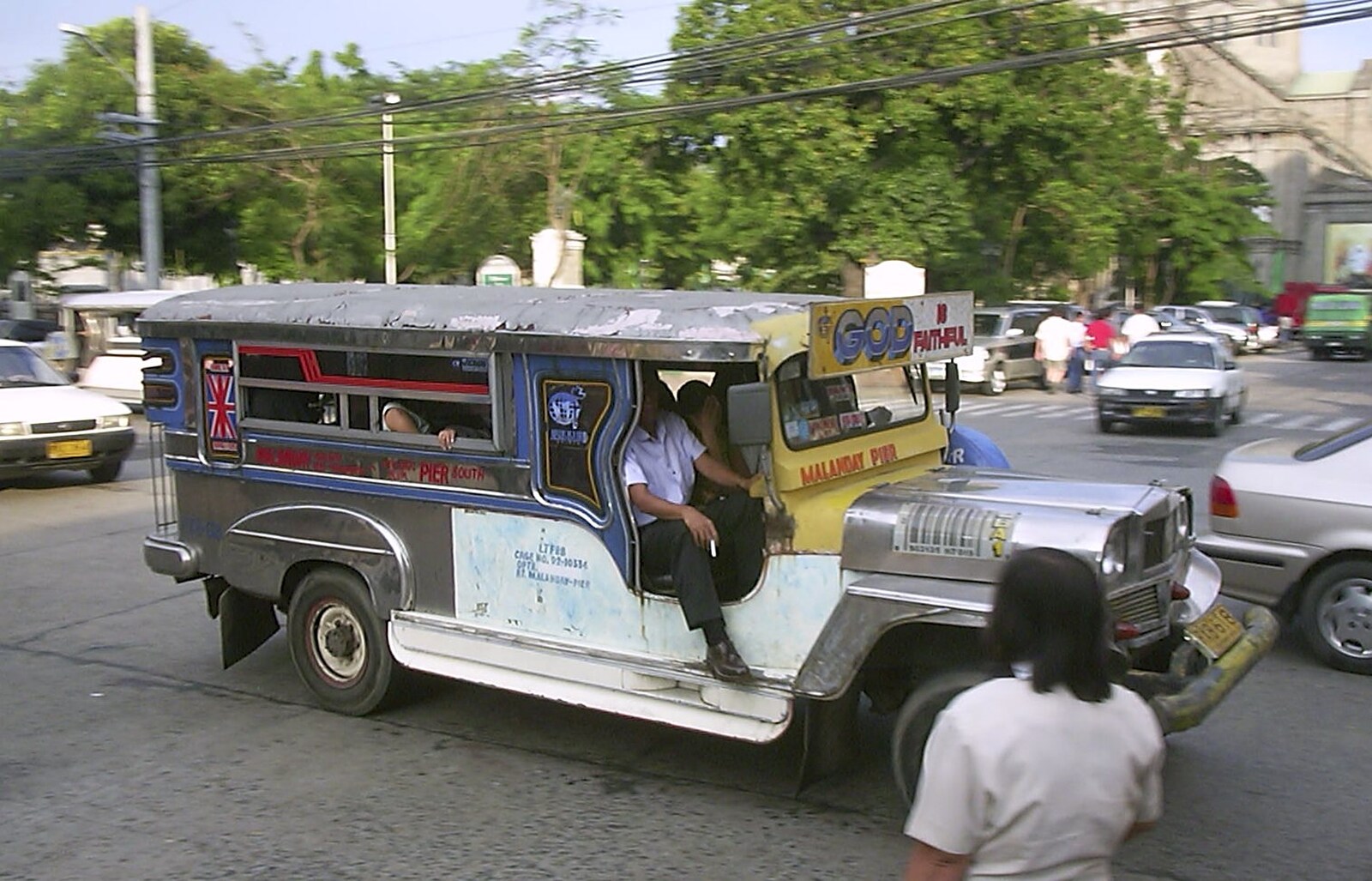 Another Jeepney from A Postcard From Manila: a Working Trip, Philippines - 9th July 2004