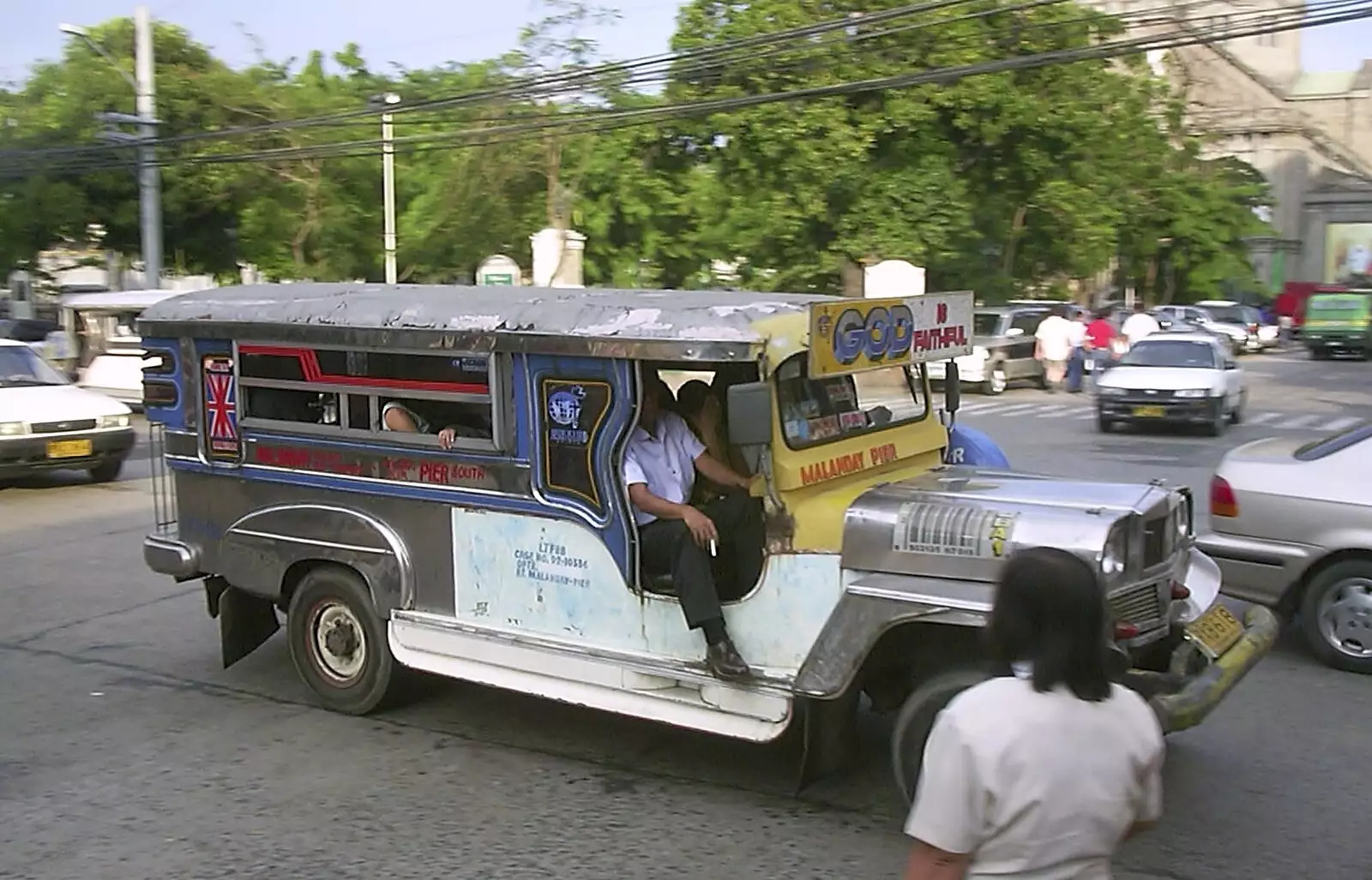 Another Jeepney, from A Postcard From Manila: a Working Trip, Philippines - 9th July 2004