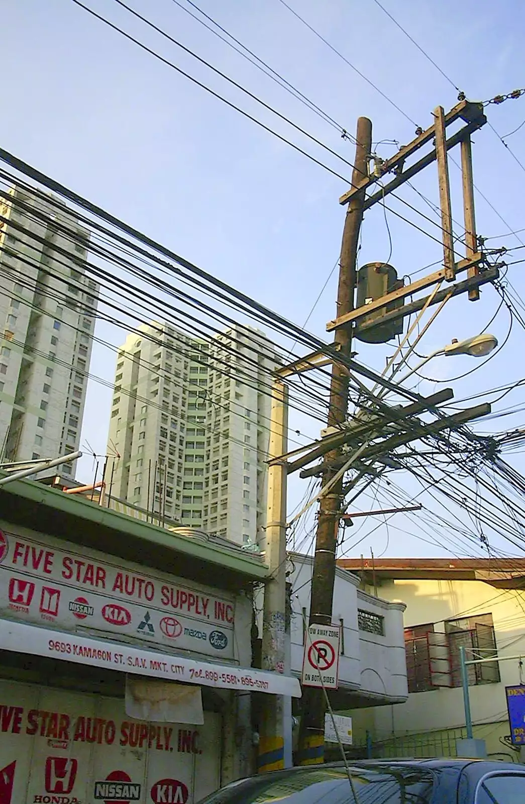 More impressive electrics, from A Postcard From Manila: a Working Trip, Philippines - 9th July 2004