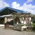 Derelict huts, A Postcard From Manila: a Working Trip, Philippines - 9th July 2004