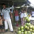 A family of fruit sellers, A Postcard From Manila: a Working Trip, Philippines - 9th July 2004