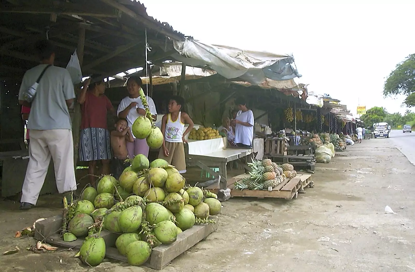 The fruit family, from A Postcard From Manila: a Working Trip, Philippines - 9th July 2004