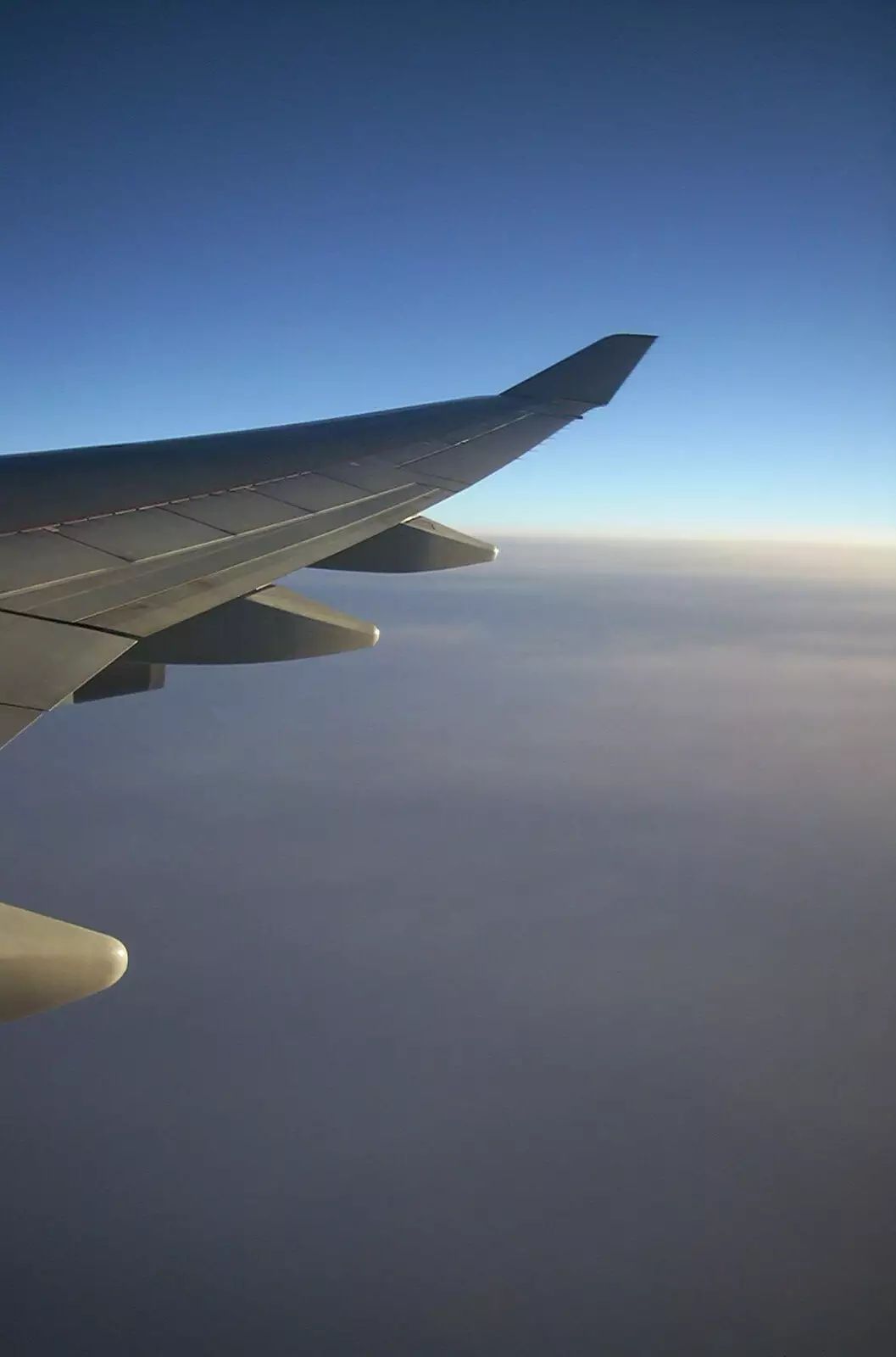 A serene view out of the plane window, from A Postcard From Manila: a Working Trip, Philippines - 9th July 2004