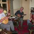 The BBs do a Wedding Gig and the BSCC go Sheep Rustling, Gislingham and Redgrave, Suffolk - 10th July 2004, A couple of mandolins