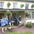 Our next stop is The Cottage in Thorpe, Norwich, The BSCC Annual Sponsored Bike Ride, The Cottage, Thorpe St. Andrew, Norwich  - 18th July 2004