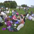 We lounge around in the sun, 3G Lab at Jools Holland, Audley End, Saffron Walden, Essex - 25th July 2004