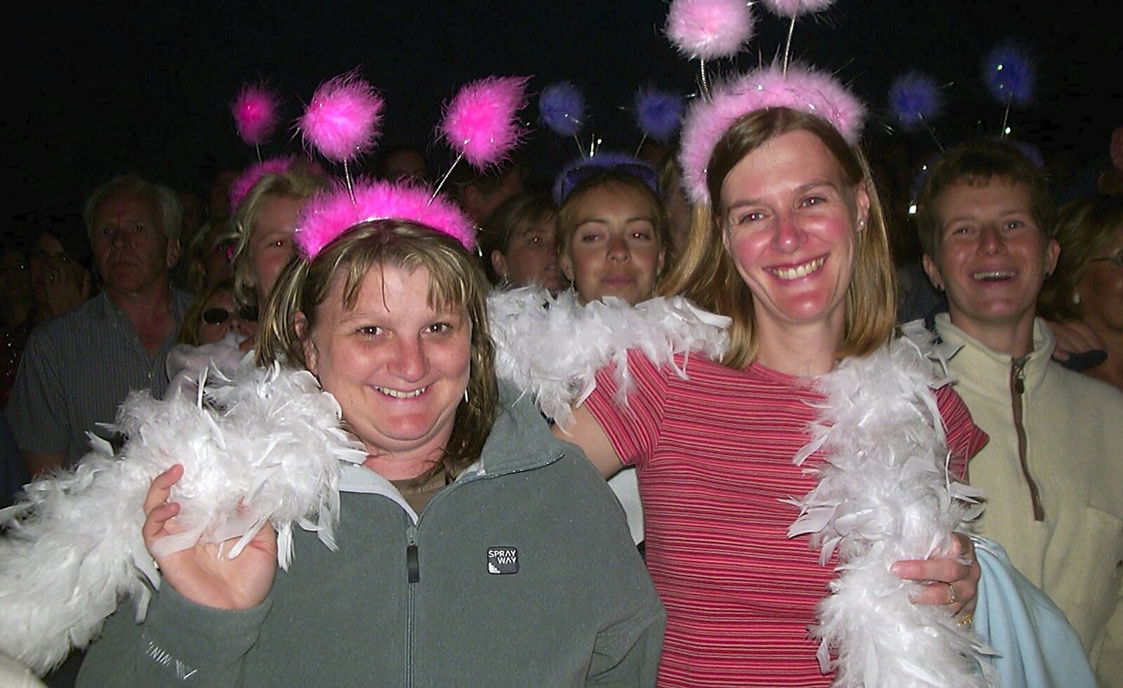 Some of the crowd from 3G Lab at Jools Holland, Audley End, Saffron Walden, Essex - 25th July 2004