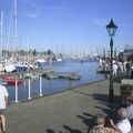 Lymington Quay and river, Cowes Weekend, Cowes, Isle of Wight - 7th August 2004