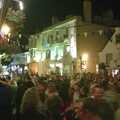 Revellers are out on the street, Cowes Weekend, Cowes, Isle of Wight - 7th August 2004