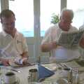 Breakfast in the Royal Corinthian Yacht Club, Cowes Weekend, Cowes, Isle of Wight - 7th August 2004