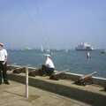 Starting guns are prepared for the day, Cowes Weekend, Cowes, Isle of Wight - 7th August 2004