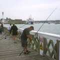 Fishermen do their thing, Cowes Weekend, Cowes, Isle of Wight - 7th August 2004