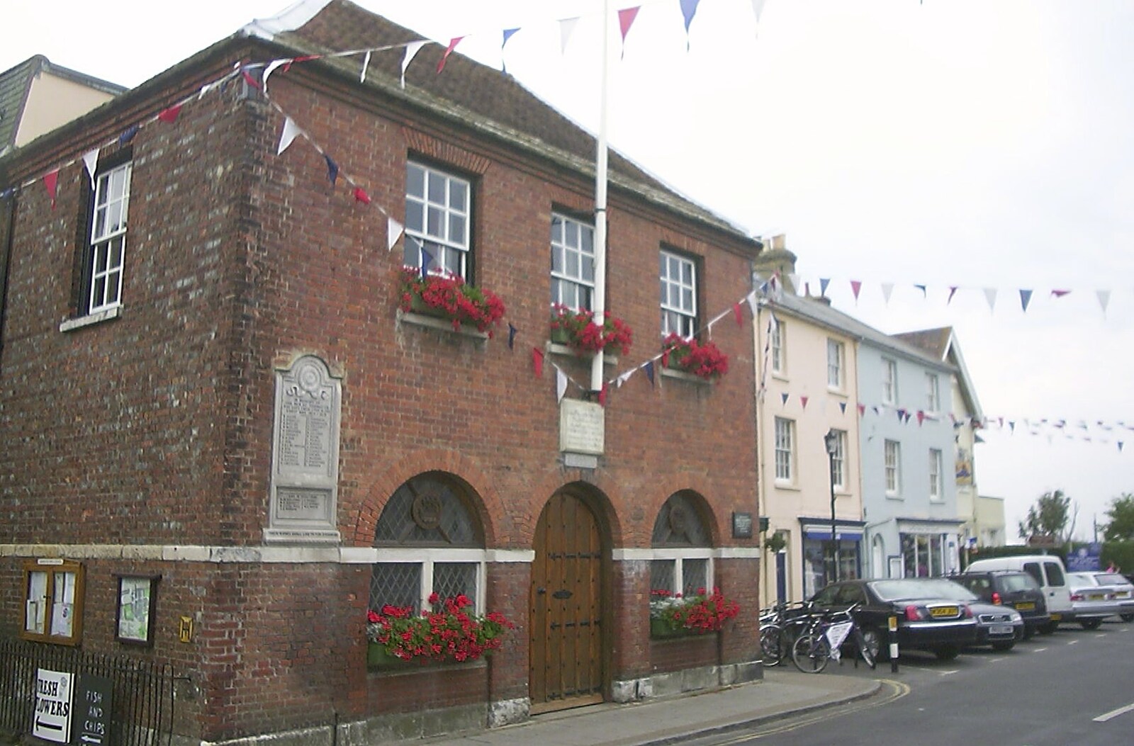 The old Customs House in Yarmouth from Cowes Weekend, Cowes, Isle of Wight - 7th August 2004