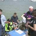 We pay the ferryman, A BSCC Splinter Group Camping Trip, Shottisham, Suffolk - 13th August 2004