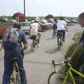 We're off again towards Woodbridge, A BSCC Splinter Group Camping Trip, Shottisham, Suffolk - 13th August 2004