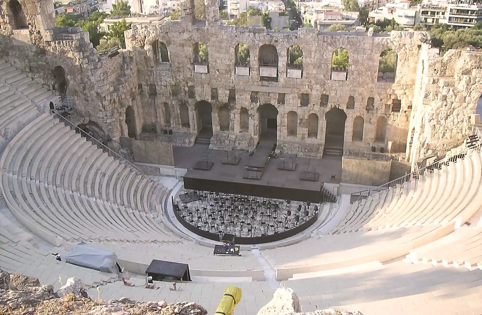 The Theatre of Herod Atticus, from A Postcard From Athens: A Day Trip to the Olympics, Greece - 19th August 2004