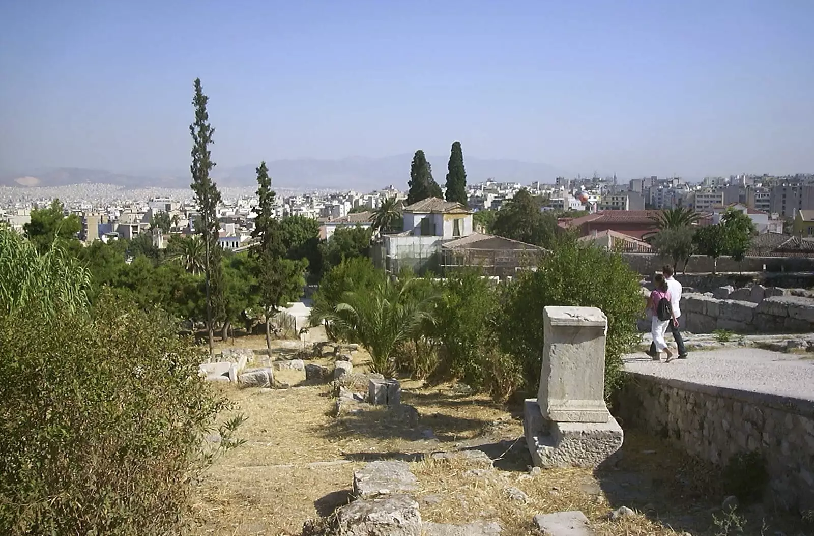 The ancient Agora - active in the 2nd Century, from A Postcard From Athens: A Day Trip to the Olympics, Greece - 19th August 2004