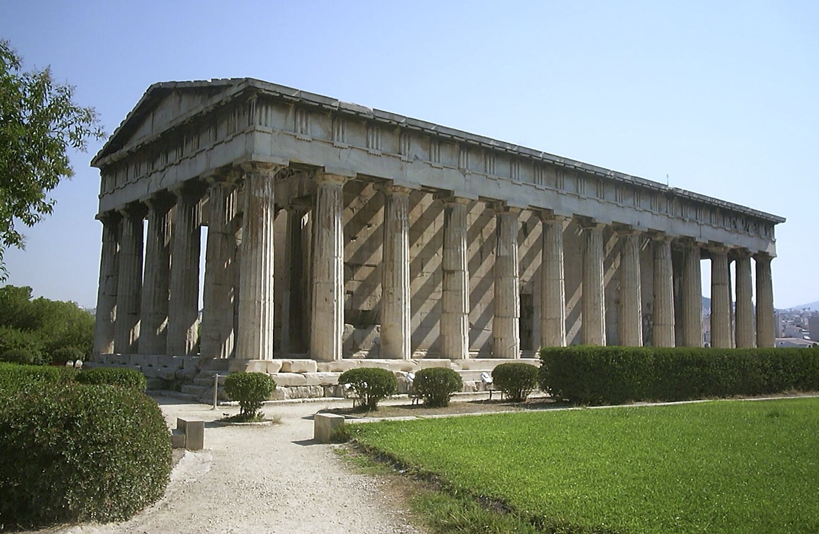 A Postcard From Athens: A Day Trip to the Olympics, Greece - 19th August 2004: The Temple of Hephaistos (5th c. BC)