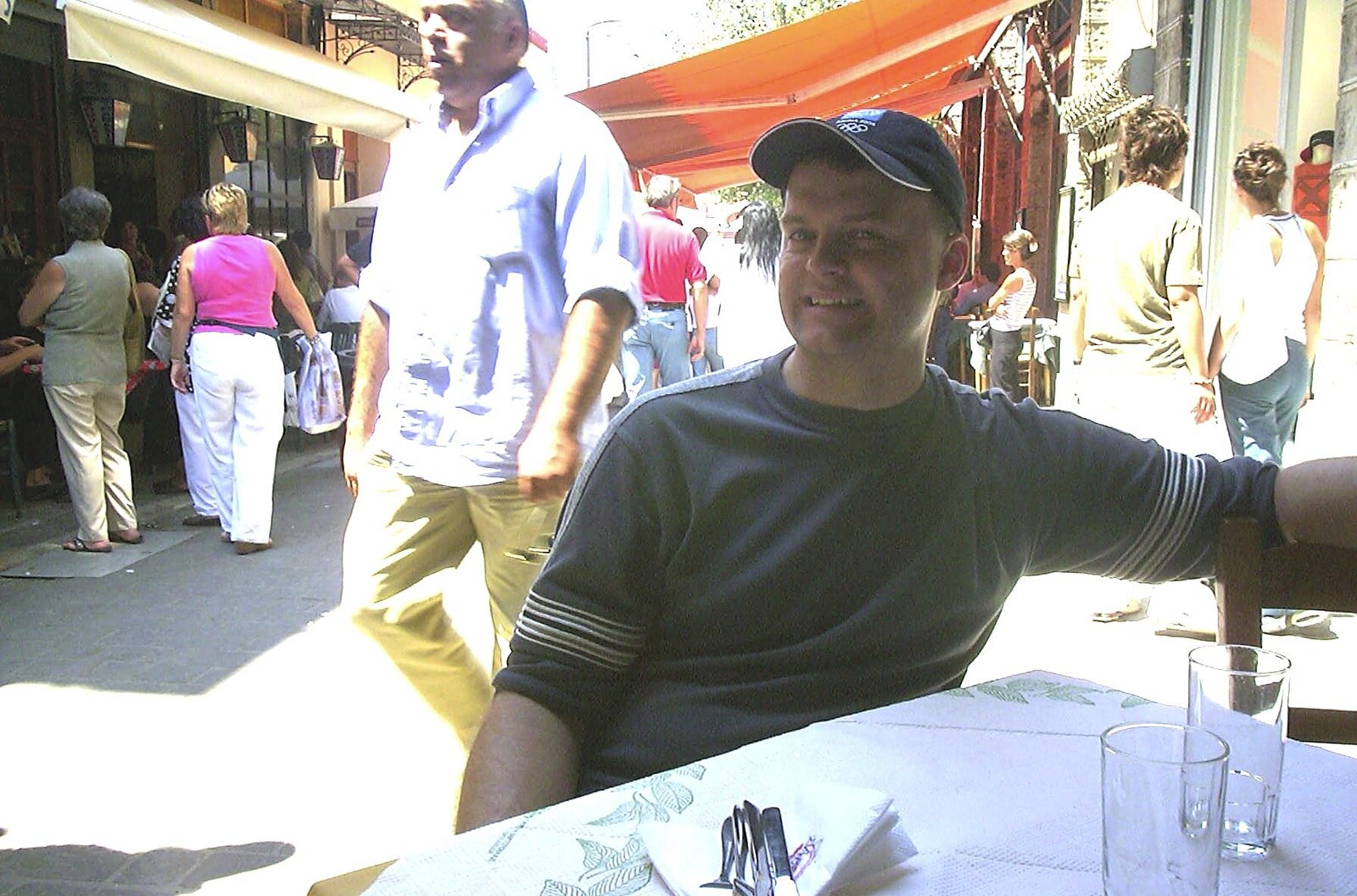 A Postcard From Athens: A Day Trip to the Olympics, Greece - 19th August 2004: Nosher meets up with Nick again