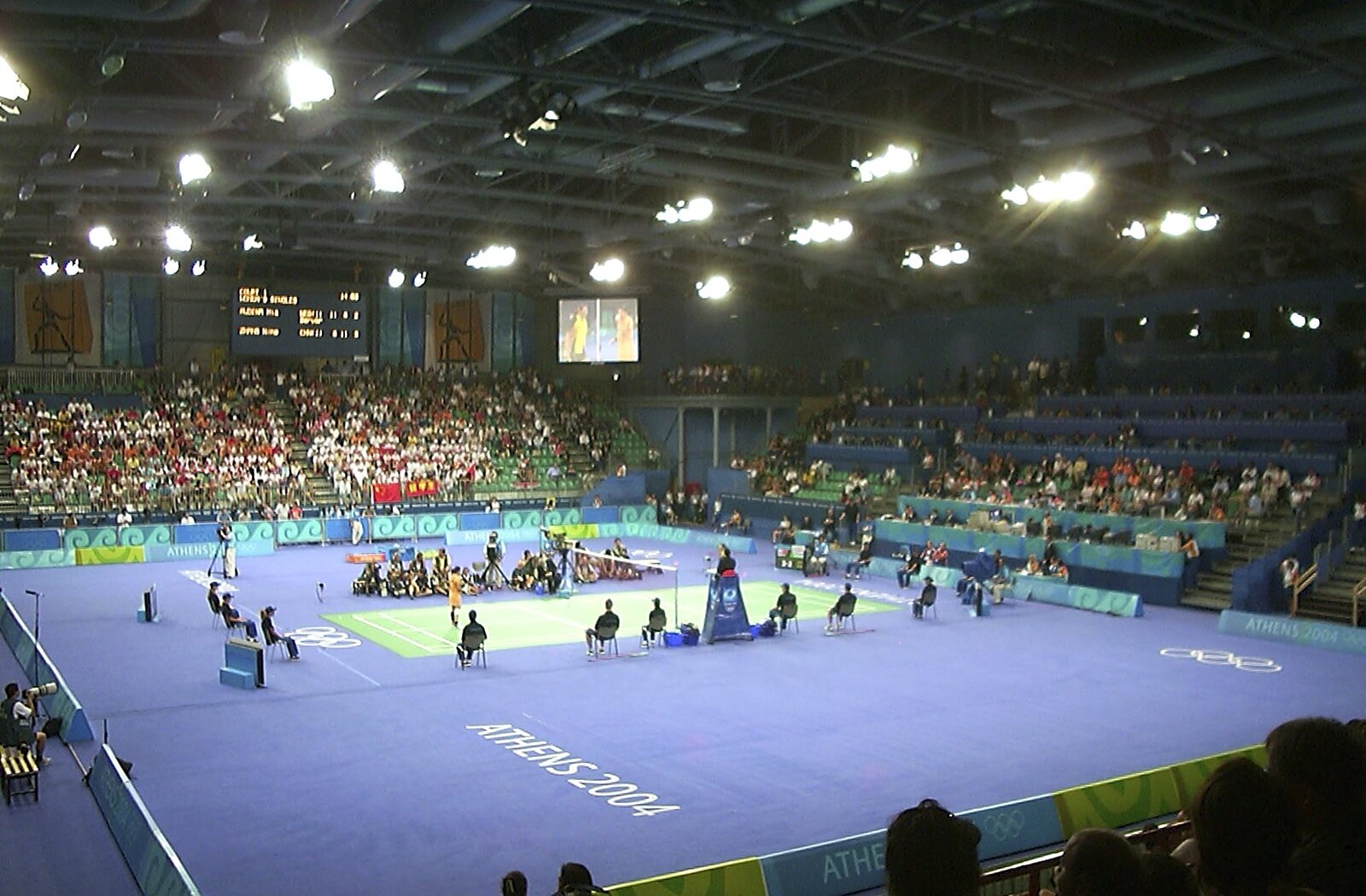 A Postcard From Athens: A Day Trip to the Olympics, Greece - 19th August 2004: It's the badminton finals