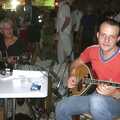 A bouzouki player, A Postcard From Athens: A Day Trip to the Olympics, Greece - 19th August 2004