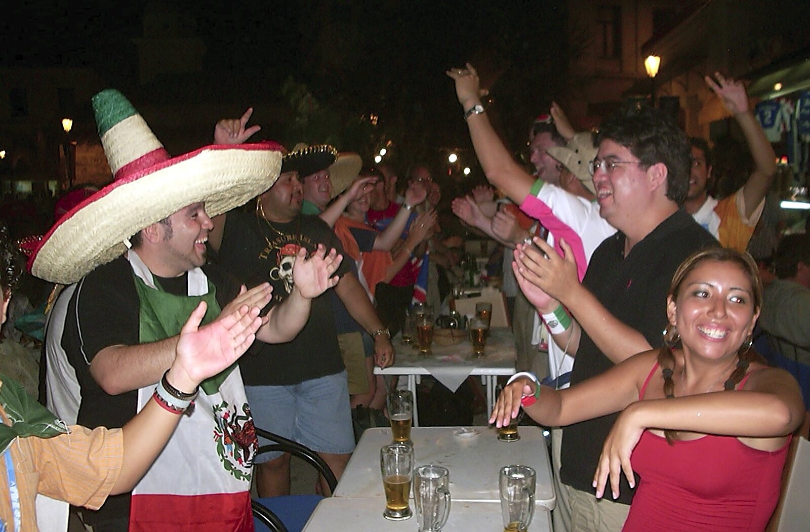 A Postcard From Athens: A Day Trip to the Olympics, Greece - 19th August 2004: The Mexican hat dance