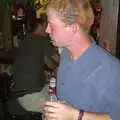 In the Scole Crossways, Paul drinks a Mudshake, Paul's Stag Night, Brome, Scole and Bressingham - Friday 20th August 2004