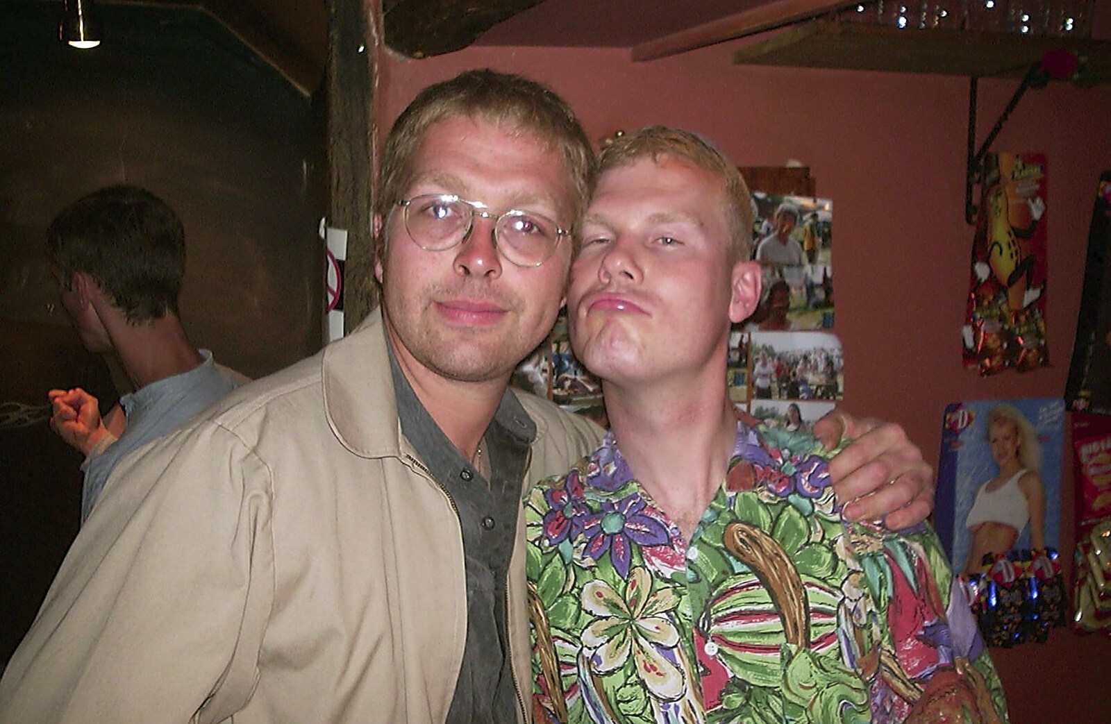 Marc and Mikey P from Paul's Stag Night, Brome, Scole and Bressingham - Friday 20th August 2004