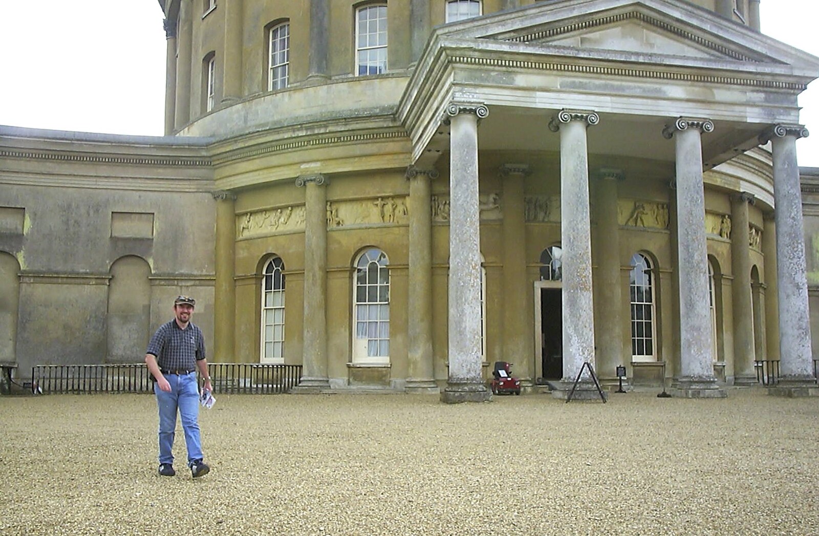 Dave roams around from A Trip to Ickworth House, Horringer, Suffolk - 22nd August 2004