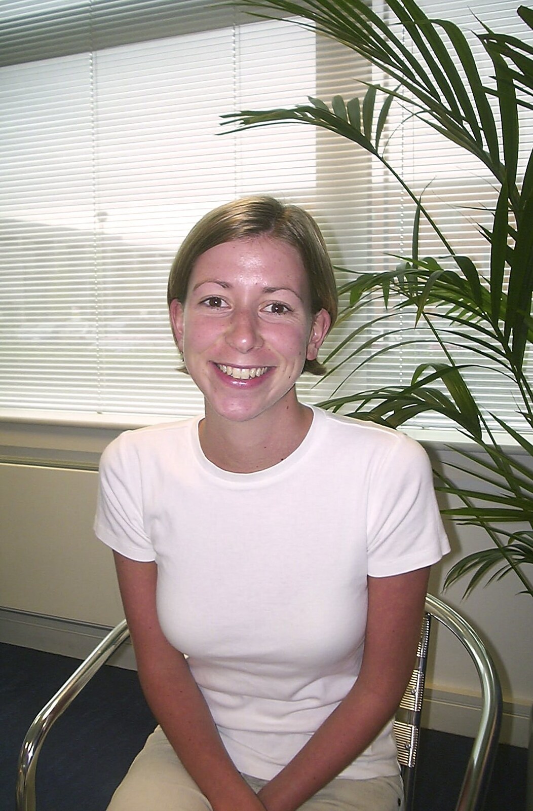 Lucy in the Qualcomm office from Mark Joseph at Revs, and the BSCC at Hoxne and Wortham - 30th September 2004