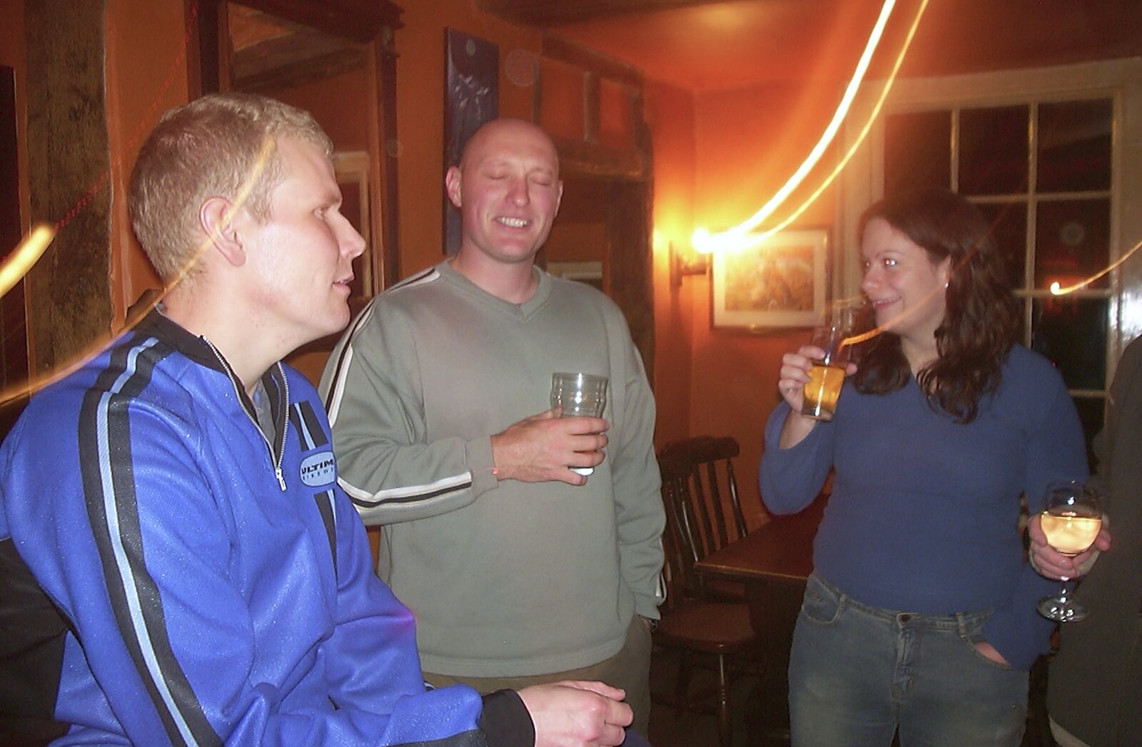 Mark Joseph at Revs, and the BSCC at Hoxne and Wortham - 30th September 2004: Bill, Gov and Clare