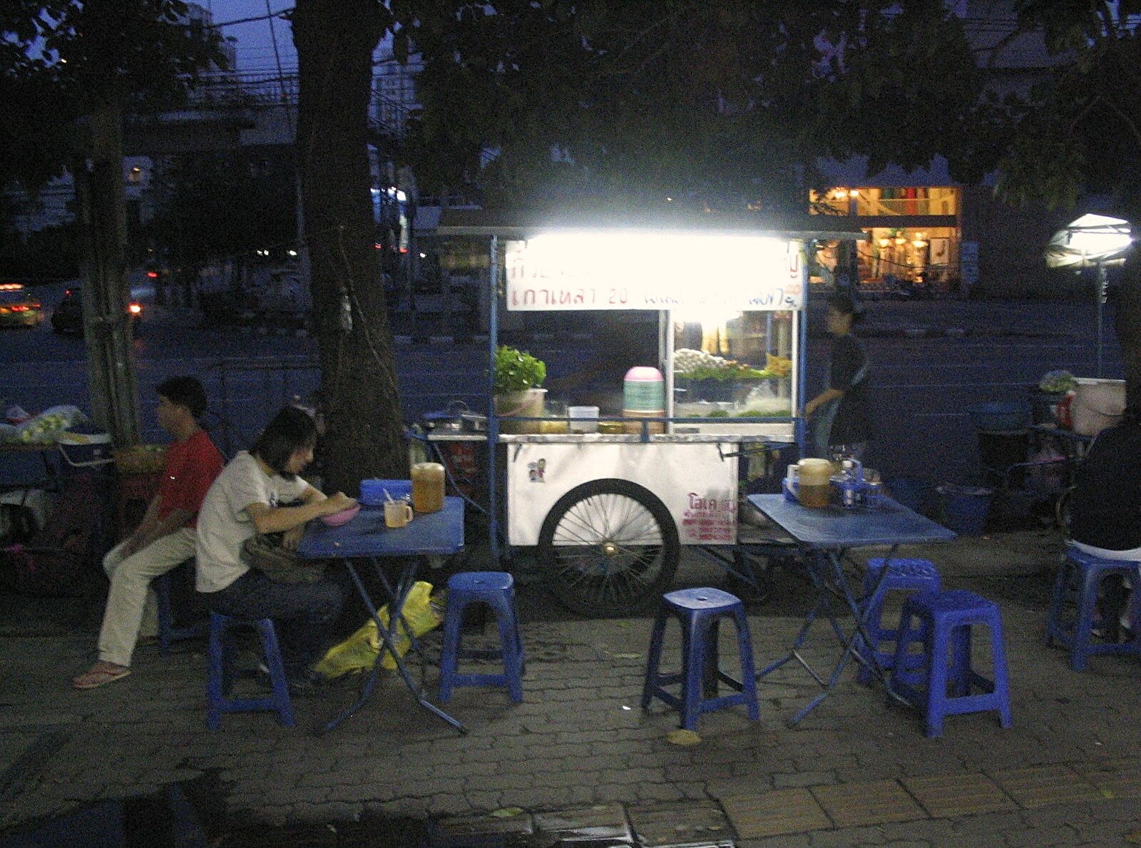 A pop-up café from A Working Trip to Bangkok, Thailand - 2nd October 2004