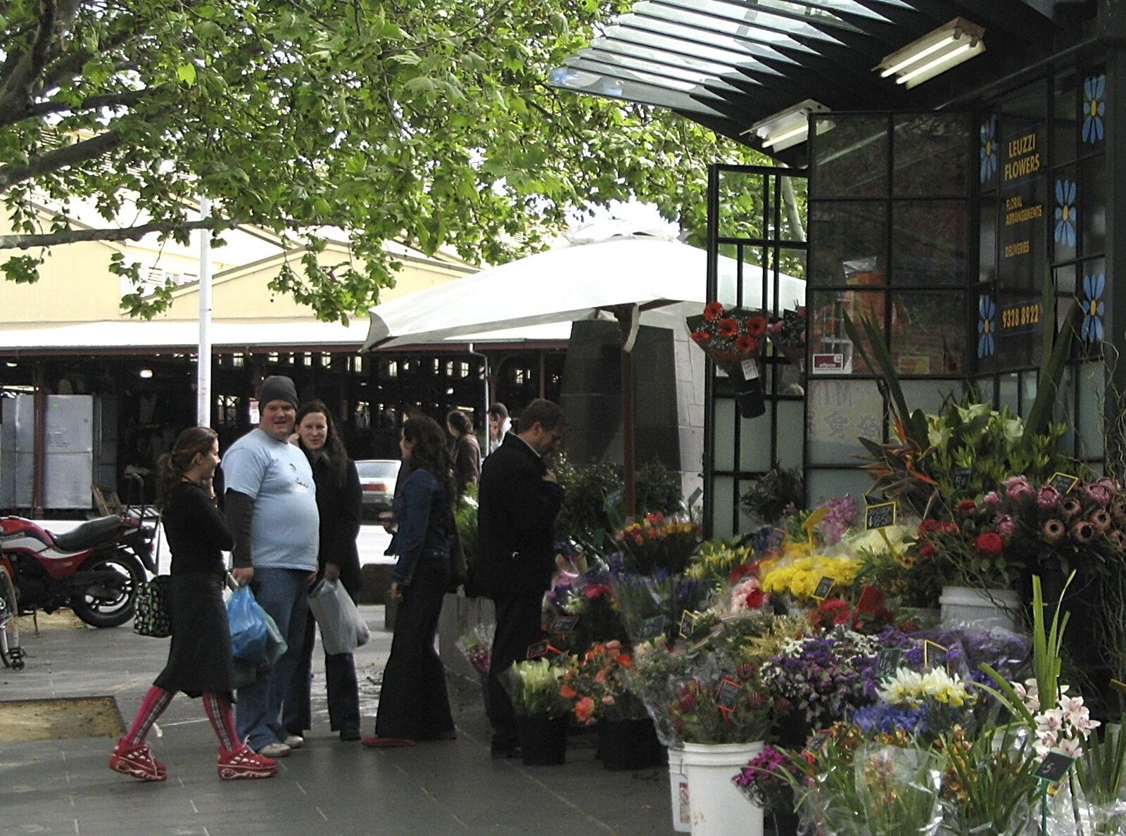 Platform shoes outside the market from A Couple of Days in Melbourne, Victoria, Australia - 5th October 2004