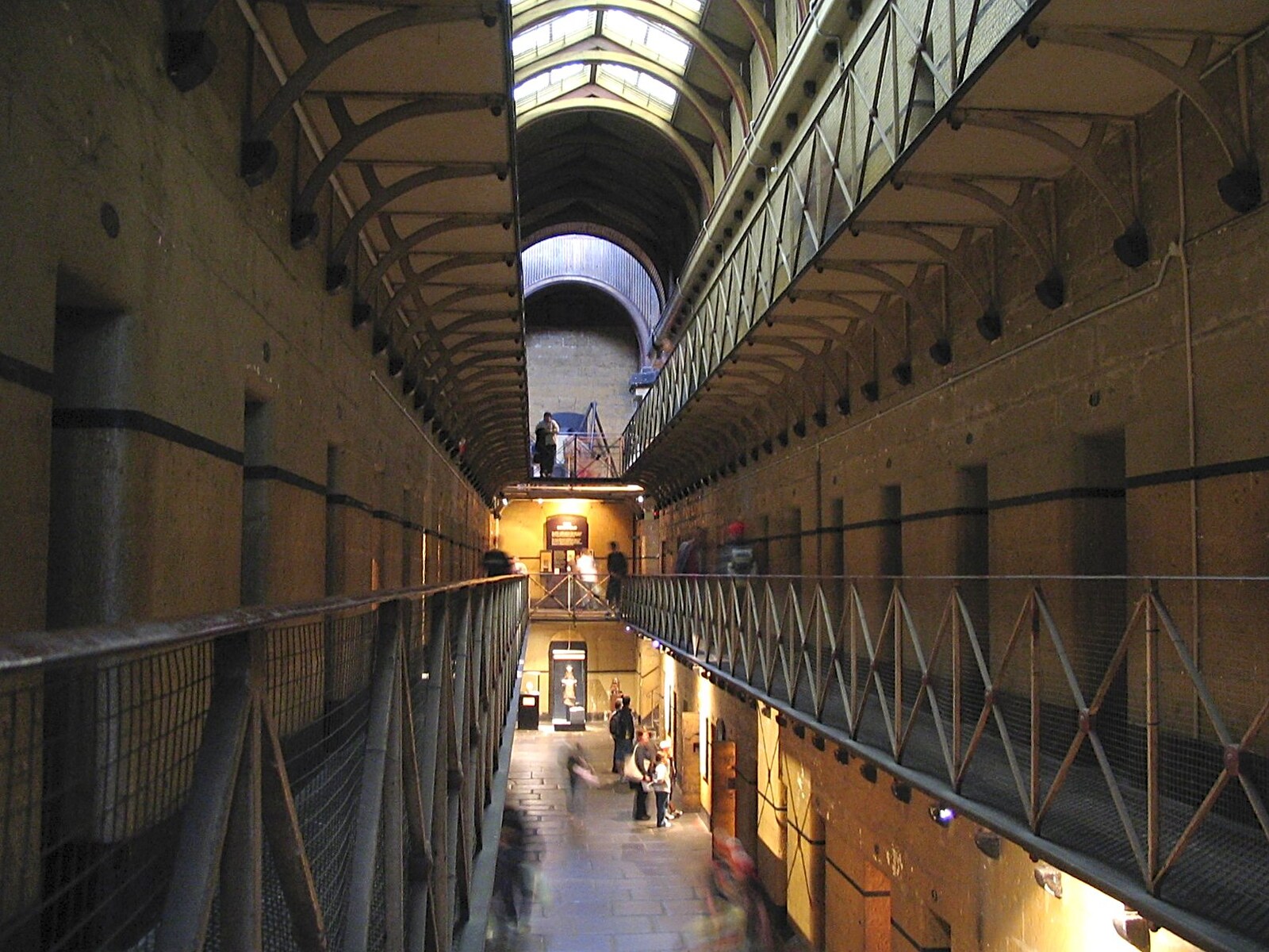 The remaining cell block from A Couple of Days in Melbourne, Victoria, Australia - 5th October 2004
