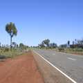 Miles of road with almost no traffic, The Red Centre: Yulara and Uluru, Northern Territories, Australia - 8th October 2004