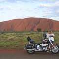 A photo in front of Uluru, The Red Centre: Yulara and Uluru, Northern Territories, Australia - 8th October 2004