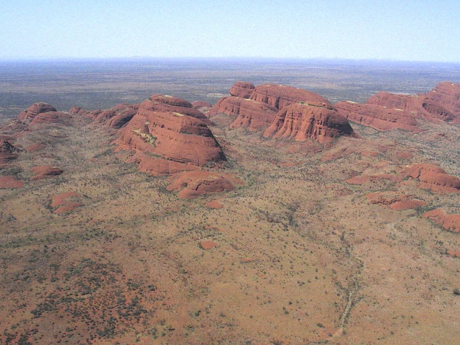 The many heads of Kata Tjuta from The Red Centre: Yulara and Uluru, Northern Territories, Australia - 8th October 2004