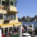 The ferry 'Charlotte' disembarks at Milson's Point, Sydney, New South Wales, Australia - 10th October 2004