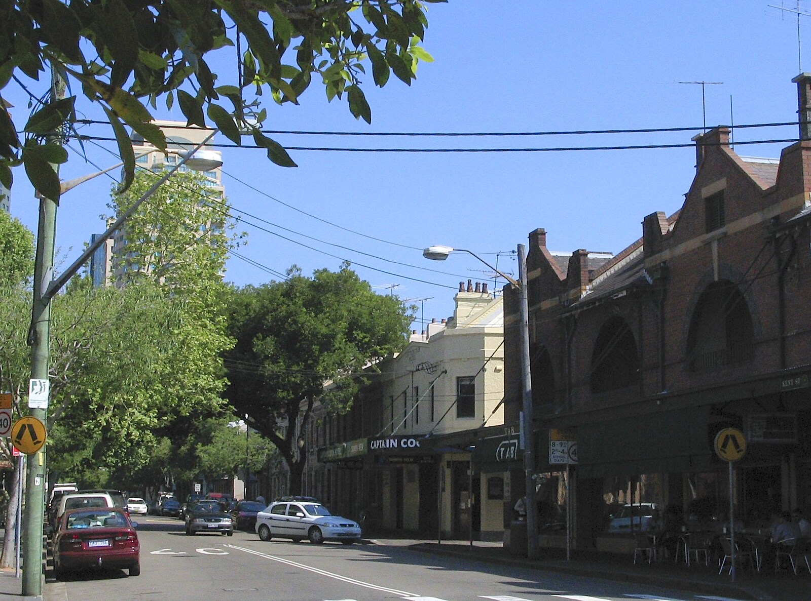 A street in The Rocks from Sydney, New South Wales, Australia - 10th October 2004