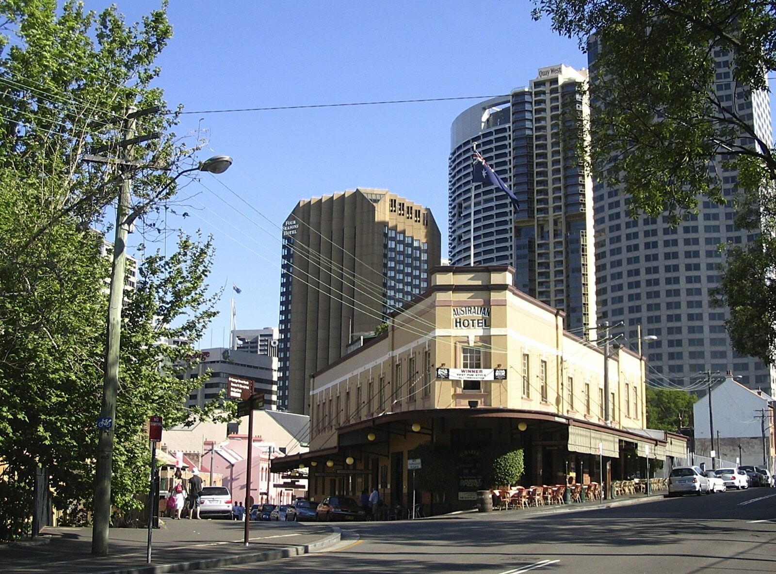 The Australian Hotel from Sydney, New South Wales, Australia - 10th October 2004