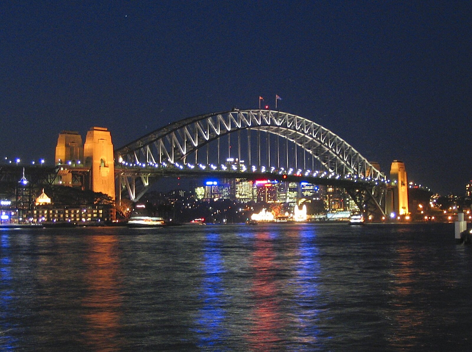 The harbour bridge from Sydney, New South Wales, Australia - 10th October 2004