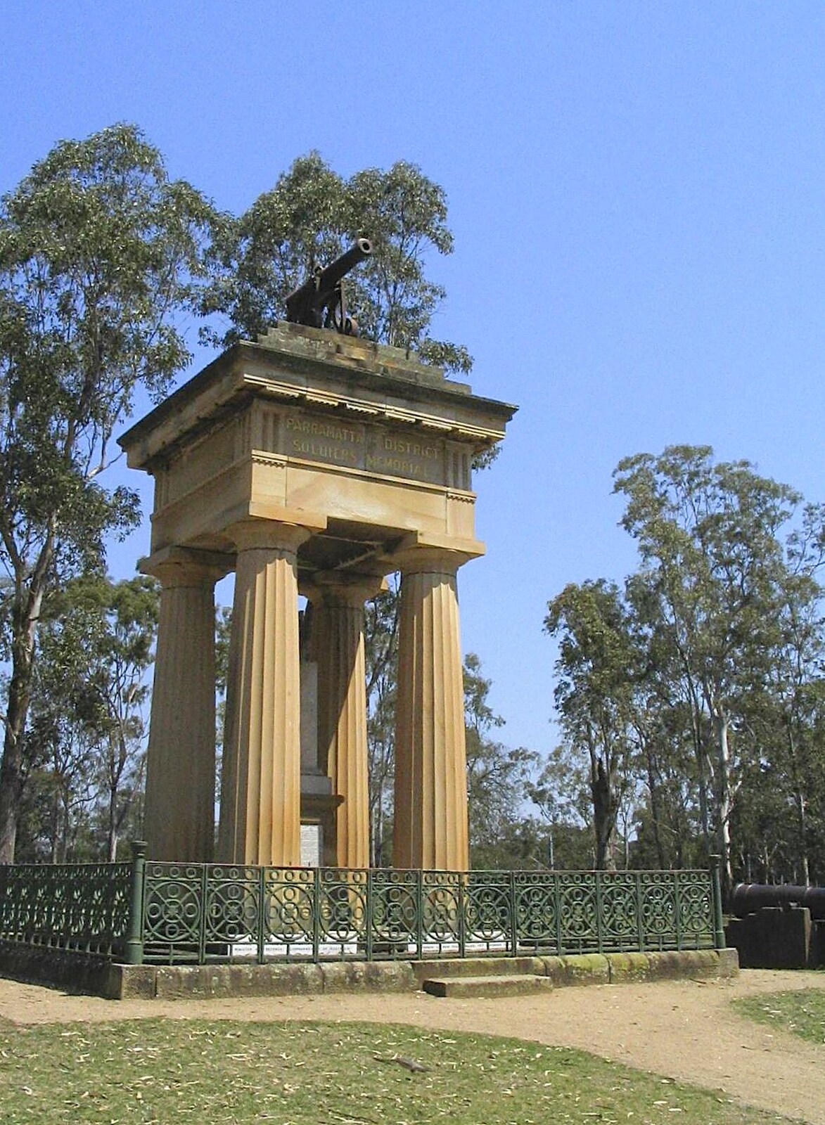 A Parramatta war memorial from Sydney, New South Wales, Australia - 10th October 2004