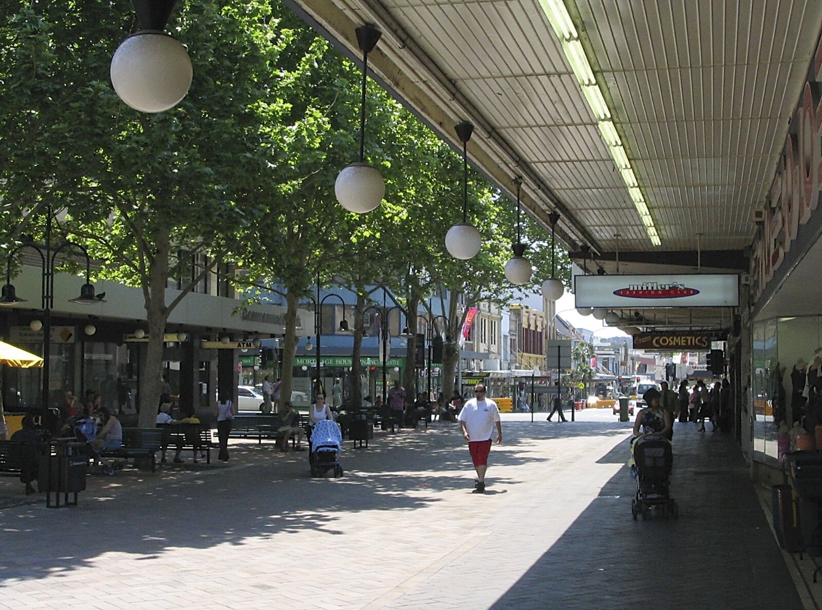 A Parramatta street scene from Sydney, New South Wales, Australia - 10th October 2004