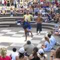 There's a breakdancing street act from The Bronx, Sydney, New South Wales, Australia - 10th October 2004
