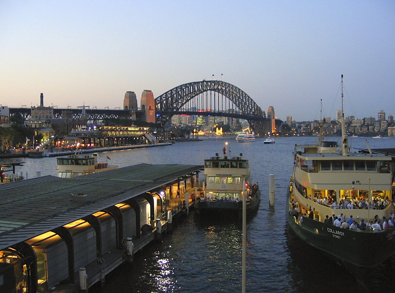 The ferry terminal at Circular Quay from Sydney, New South Wales, Australia - 10th October 2004