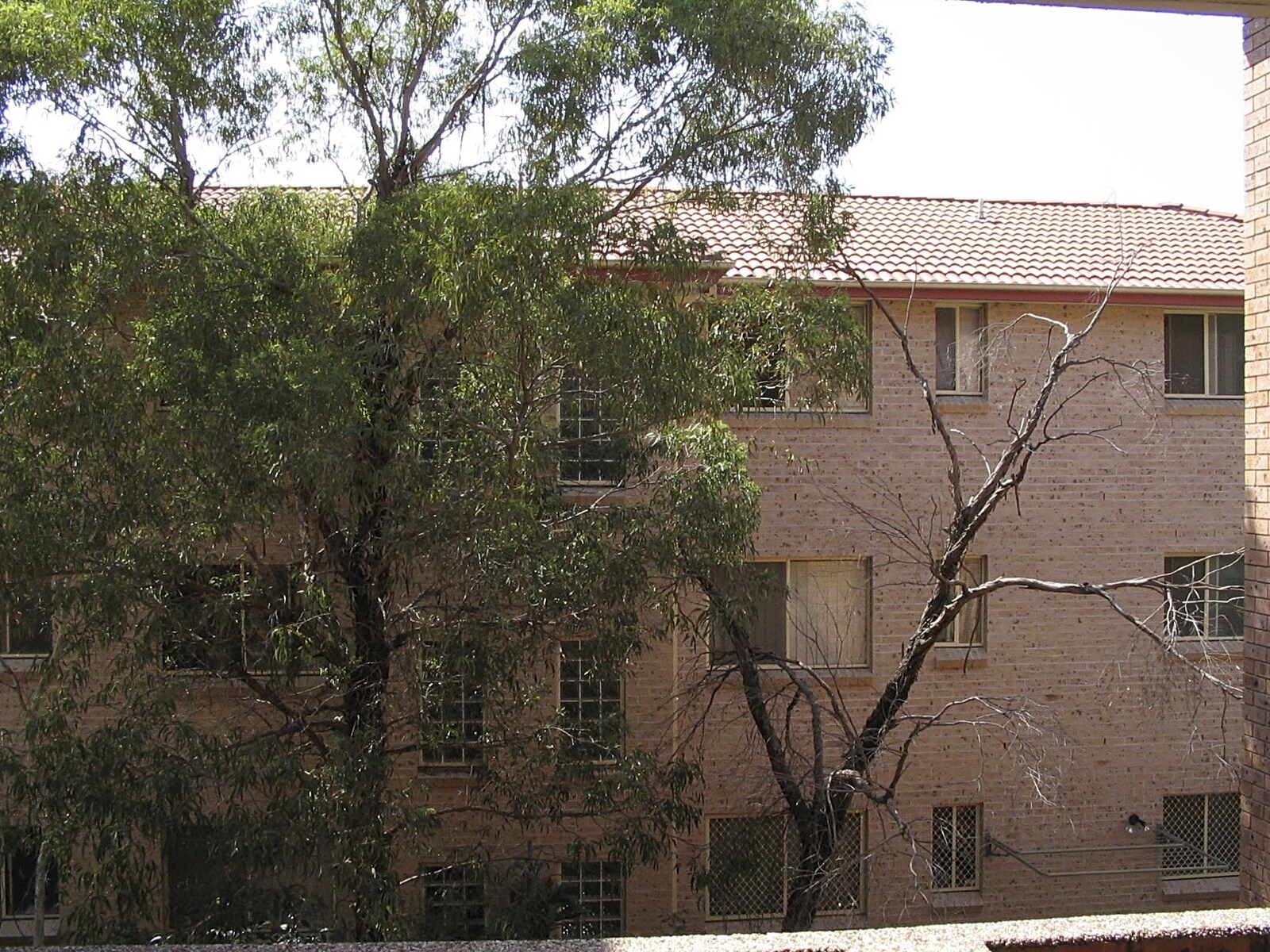 The view from Dave's flat in Parramatta from Sydney, New South Wales, Australia - 10th October 2004
