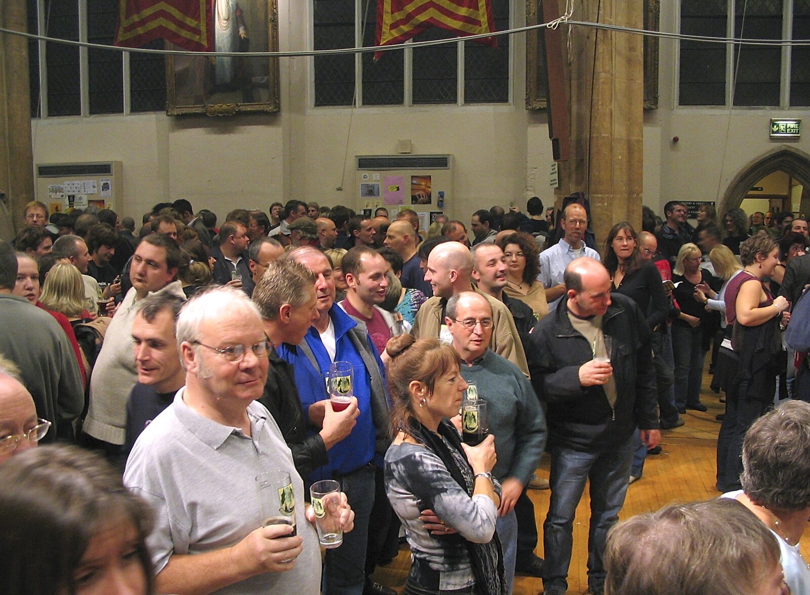 Another crowd scene from The Norfolk and Norwich Beer Festival, St. Andrew's Hall, Norwich - 27th October 2004